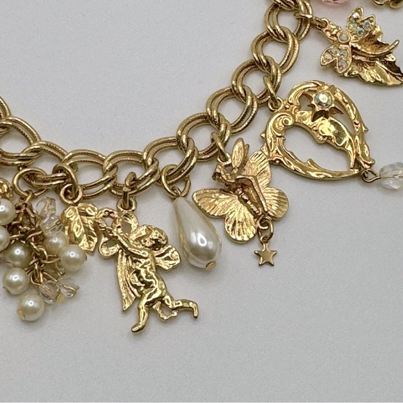 Kirks Folly Midummer Night’s Dream Cherub and Fairy Charm Bracelet - Picture 2 of 8